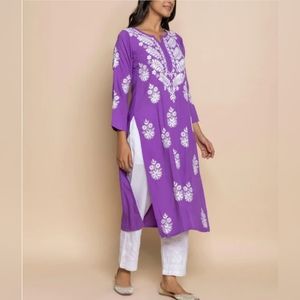 New hand embroidered kurti tops